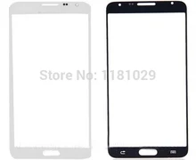Whole Sale 10pcs/lot grade A Outer glass Lens For Samsung Galaxy Note3 mini White Black With Logo Free Shipping