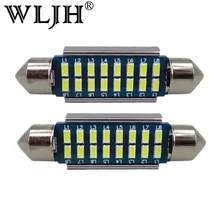 Wljh 2 шт. canbus светодиодный 36 мм C5W лампа регистрации номерной знак для Benz W169 W203 W208 W209 w210 W211 W212