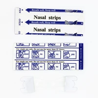 50 шт./лот (66x19 мм) высокое качество прозрачный прохождение носовые полоски палочка укрепление полоска на нос от храпа, как дышать - изображение