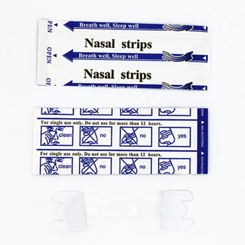 50pcs/lot (66x19mm) High Quality Transparent Clear Passage Nasal Strips