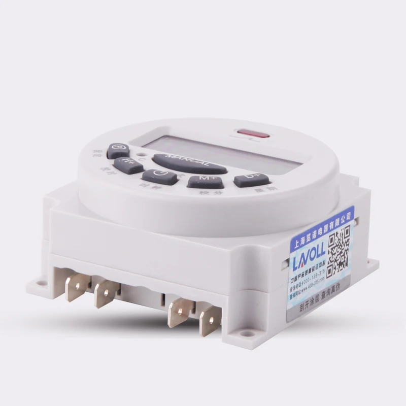 L701 AC 220V Digital LCD Power Timer Programmable Time Switch Relay 16A