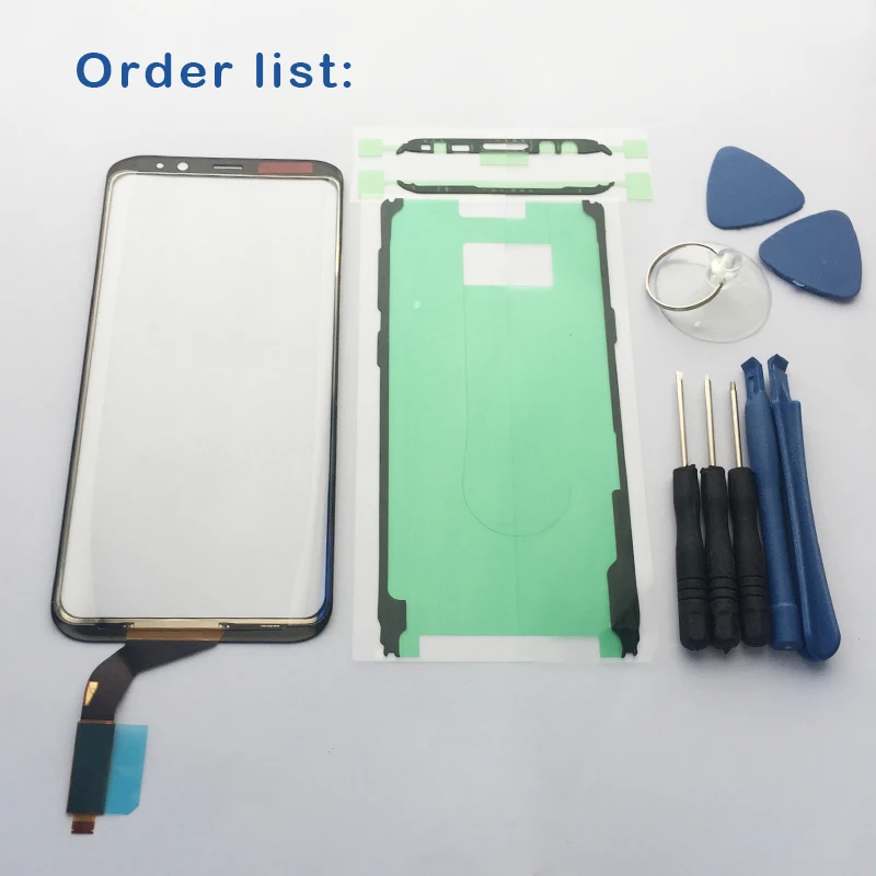 

Tested Original For Samsung Galaxy S8 Plus S8Plus Note8 Note 8 G955 N950F Touch screen digitizer glass Panel Repair Replacement