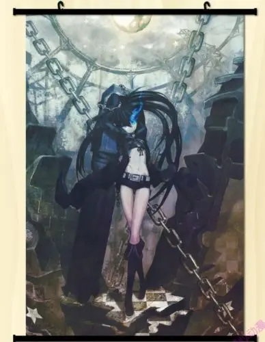 

Japanese Anime BLACK ROCK SHOOTER Home Decor Wall Poster Scroll 60*90cm #1