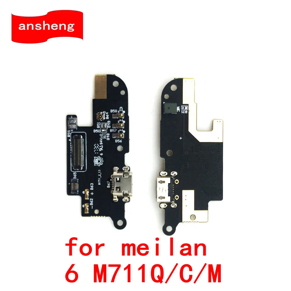 

USB Charger Charging Dock port Connector Board Flex Cable For meizu meilan 6 M711Q/C/M meilan Note 6 M721Q/C