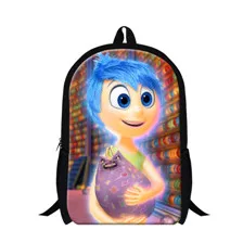 New Cartoon Inside Out Backpack Small Backpack for Toddler Baby Anime Crayon Shin-chan Backpack Kids Mini Bag 