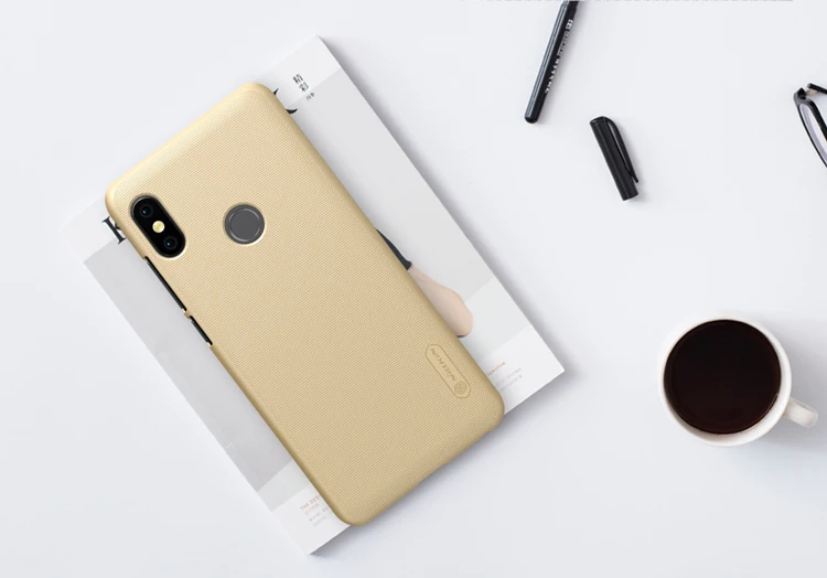 Для Xiaomi Redmi Note 5 Pro Nillkin супер матовый защитный жесткий чехол для задней панели ПК чехол для Redmi Note 5 Pro чехол для телефона+ Защитная пленка для экрана