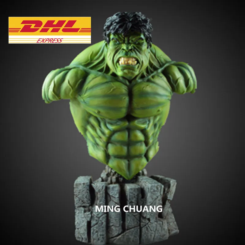 

Statue Avengers Infinity War Bust Superhero Hulk 1:4 Half-Length Photo Or Portrait Resin Action Figure Toy D284