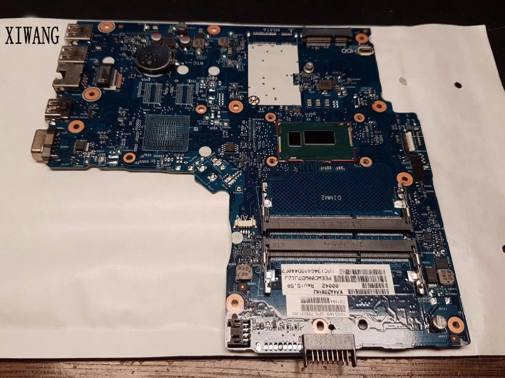 

758031-501 758031-001 758031-601 Free Shipping Laptop motherboard FOR HP 350 g1 350-G1 Motherboard Pentium 3558u 100% Tested