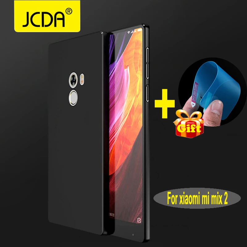 For xiaomi mi mix 2 case for back cover phone Full Coverage Case matte Anti-knock hard shell cases |