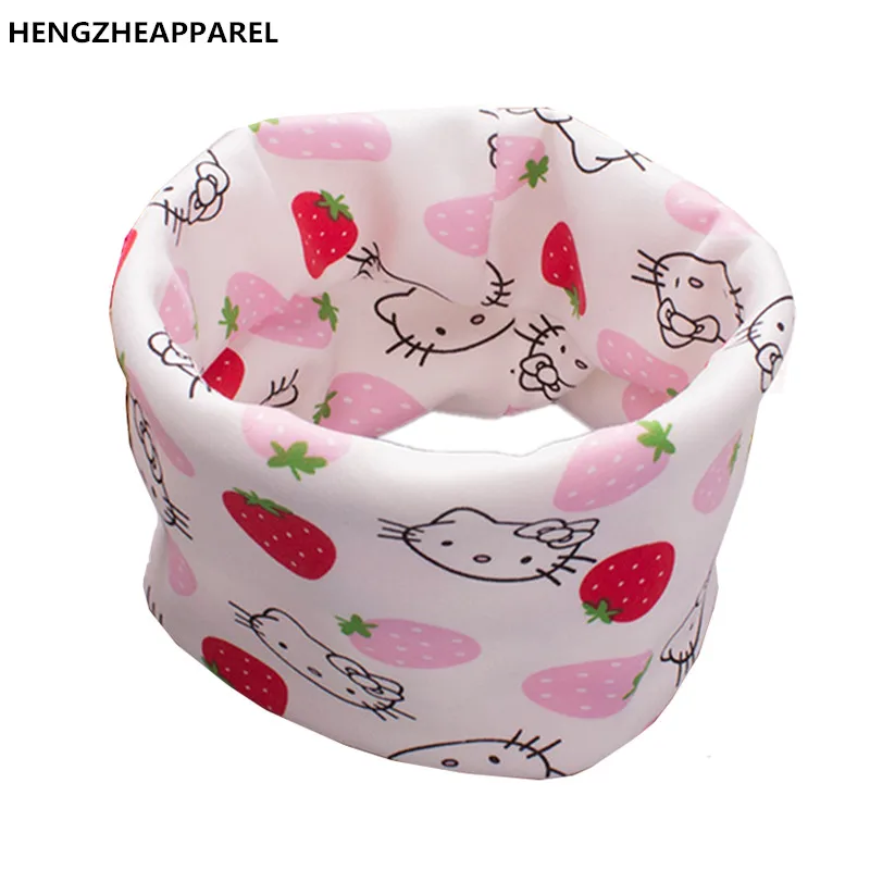 new double layer plush thick scarf for kids under 10 years fashion winter warm baby O ring collars children neckerchief wear