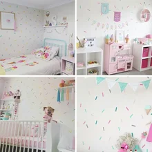 Разбрызгивающая декоративная наклейка s для детской комнаты, для детской комнаты, для праздничной вечеринки, для детской комнаты, Детская Наклейка на стену s