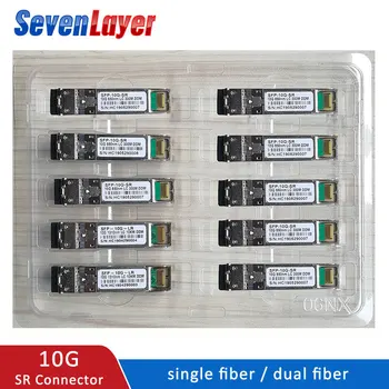 

10G SFP module BIDI 10GBASE Fiber Optic SFP Transceiver Module SM LC Optic module Compatible with multiple switches