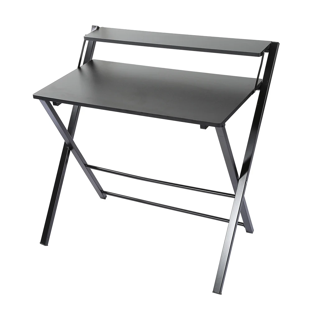 

Foldable Computer Desk High Stylish Folding Laptop PC Table Home Office Study Workstation