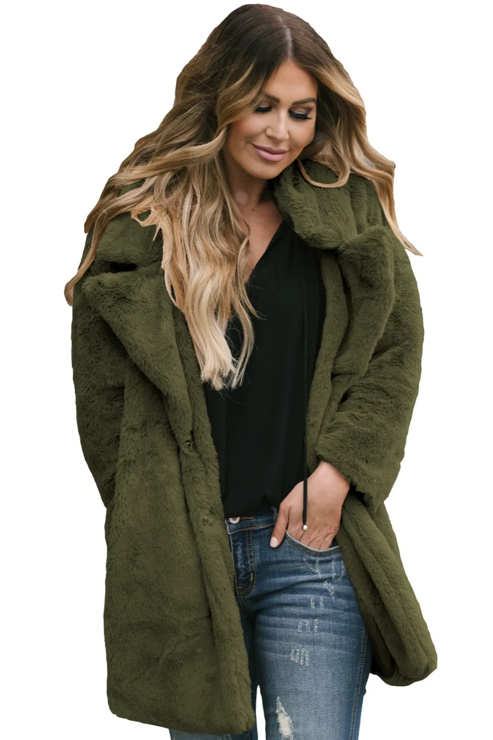 Green-Pocketed-Faux-Fur-Longline-Coat-LC85148-9-1