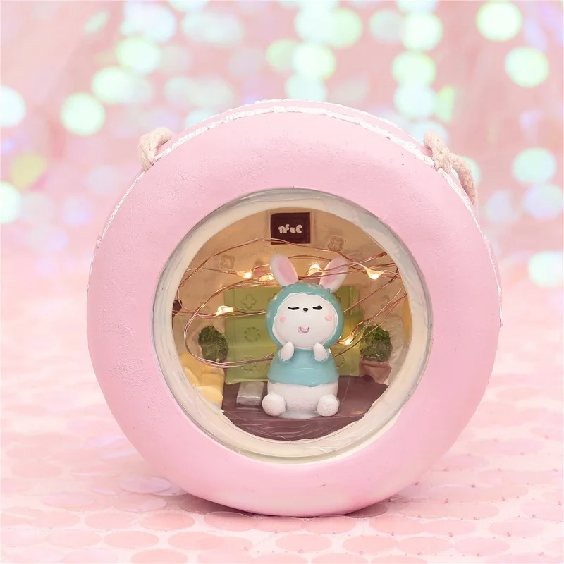 

Rabbit Hamster Animals LED Lamp Battery Decoration Bedroom Lights Portable Kids Cartoon Night Light Veilleuse Luminaria Infantil