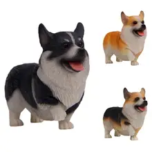 Продуктовый японский теплый приятный Серия 3 стоящая супермодель Кодзи модель корги собака кукла украшения автомобильные аксессуары