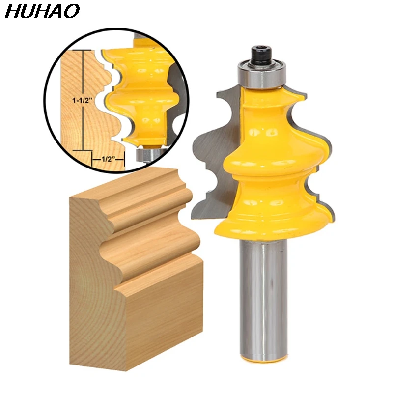 

1pcs Architectural Molding Router Bit Crown moldings 1/2 shank