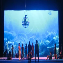 Хорошая цена P6 с компонентным видиосигналом, для помещения полноцветный сценический светодиодный экран алюминиевый корпус 576*576 мм Прокат led видео стена p3 p4 p6 p10