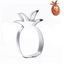 Ананас Нержавеющая сталь формочка для печенья резка для печенья для выпечки тортов фрукты разделочный кухонный нож Высокое качество для выпечки фонданта