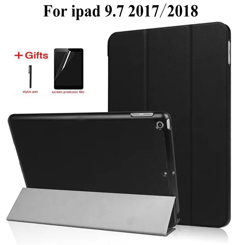 Ультратонкий чехол из искусственной кожи для Apple новый iPad 9 7 2017 2018 умный модель A1822