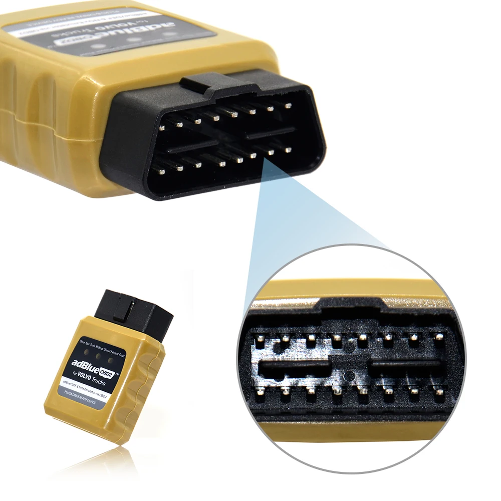 Эмулятор AdblueOBD2 Trucks Adblue/DEF Nox via Adblue OBD2 для|Кабели и коннекторы для диагностики авто|