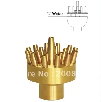 

1" Non-adjustable three layer fountain nozzle / pond fountain heads