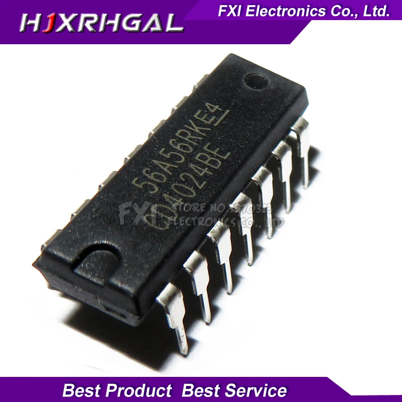 10PCS CD4024BE CD4024 DIP14 DIP new original-in Integrated Circuits ...