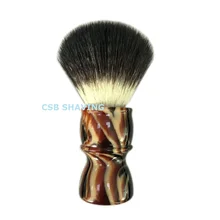Csb 24 мм Высокое качество искусственная Черный барсук синтетического волокна волос помазок