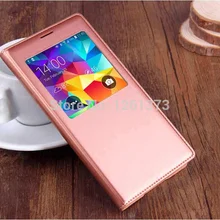 Роскошный кожаный чехол-книжка для samsung Galaxy S5 mini G800