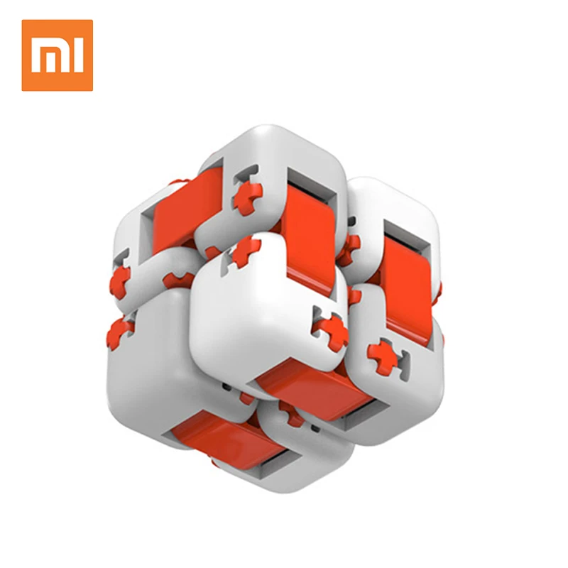 

Original Xiaomi Mitu Cube Spinner Finger Brick Building Blocks Safety Portable Gift for kids Intelligence Toys Smart Mini Toys