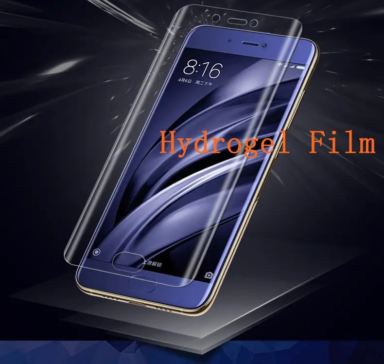 Полное покрытие гидрогелевые мягкие пленка для samsung Galaxy A8 2016 Экран Защитная не