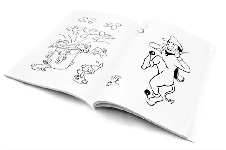 Download Magic Trick Book Coloring Pages