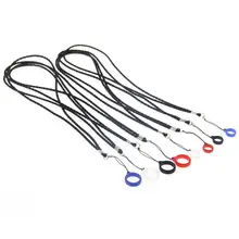 100 шт PU кожаный Vape шнур с 20 мм кольцом для 20 мм-35 мм Vape коробка ручка Pod Комплект Vapepods электронные сигареты полосы