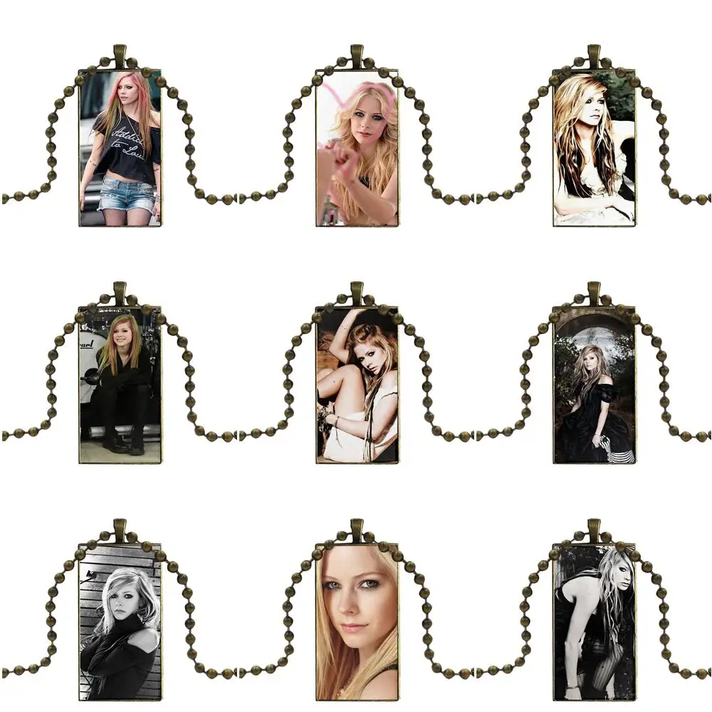 Avril Lavigne Goodbye Lullaby Design Fashion Vintage Glass Women Avril Lavigne Goodbye Lullaby Design Fashion Vintage Glass Women