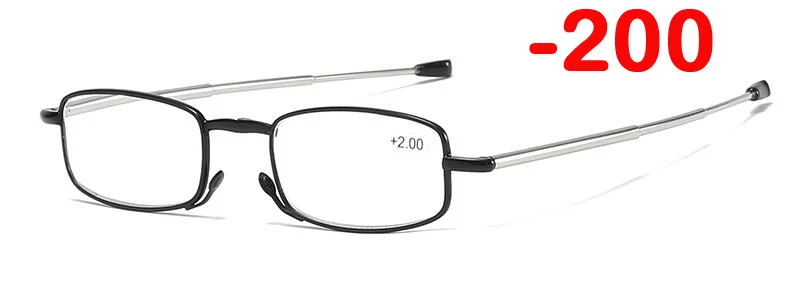 JN IMPRESSION складные солнечные фотохромные Готовые мужские и женские очки для близорукости, оправа, солнцезащитные очки, оптические очки для близорукости, мужские очки - Цвет оправы: Красный
