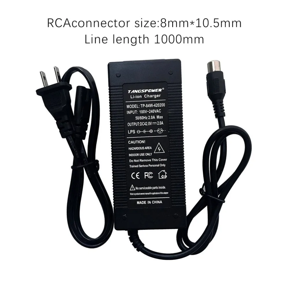 Für M365 Xiaomi Mijia Elektrische Roller Ladegerät UNS stecker 42 v/2a110-130v und EU stecker 42 v/2a 220-240 V