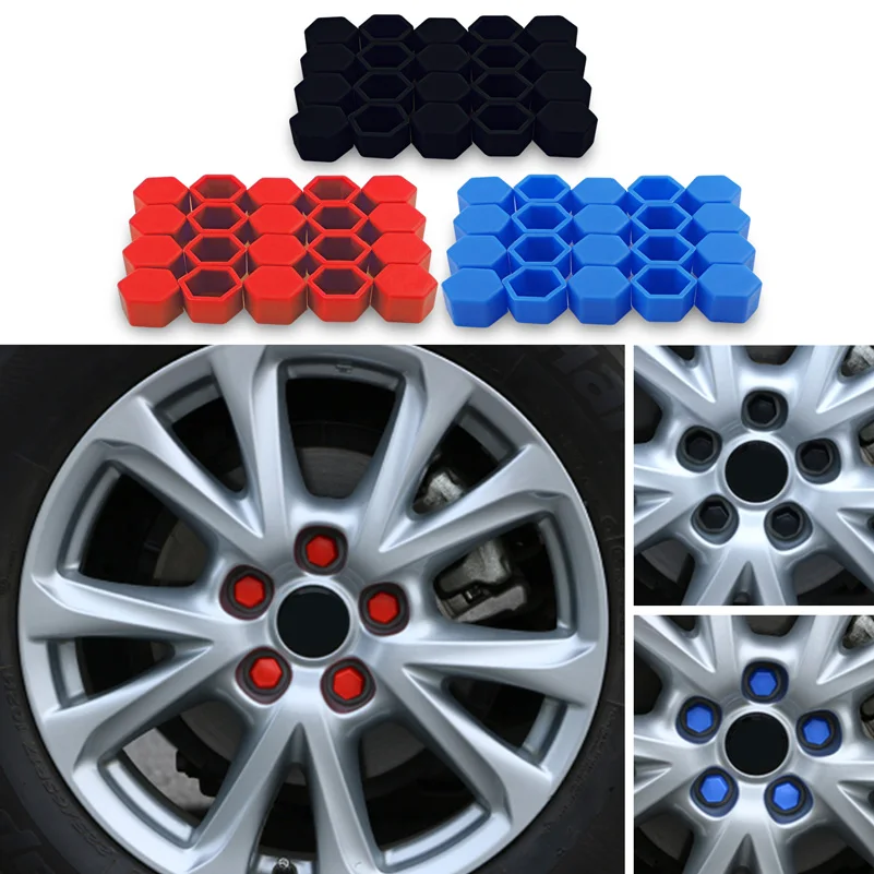 20x Car Wheel Nuts Covers 17mm 19mm 21mm For Opel Astra H J G K F