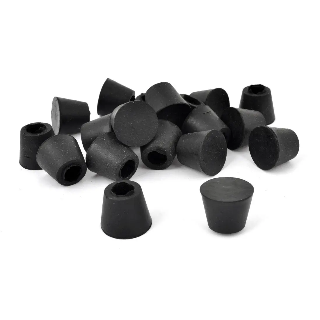 

Wholesale 5* Furniture Table Chair Leg Tips Foot Caps Floor Protector 20 Pcs Black