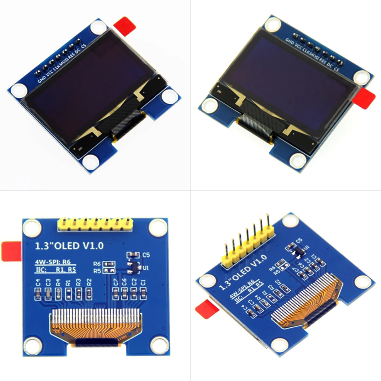 1 шт. светодиодный модуль O 3 дюйма белый цвет 7 контактов 3x64 LED ЖК дисплей