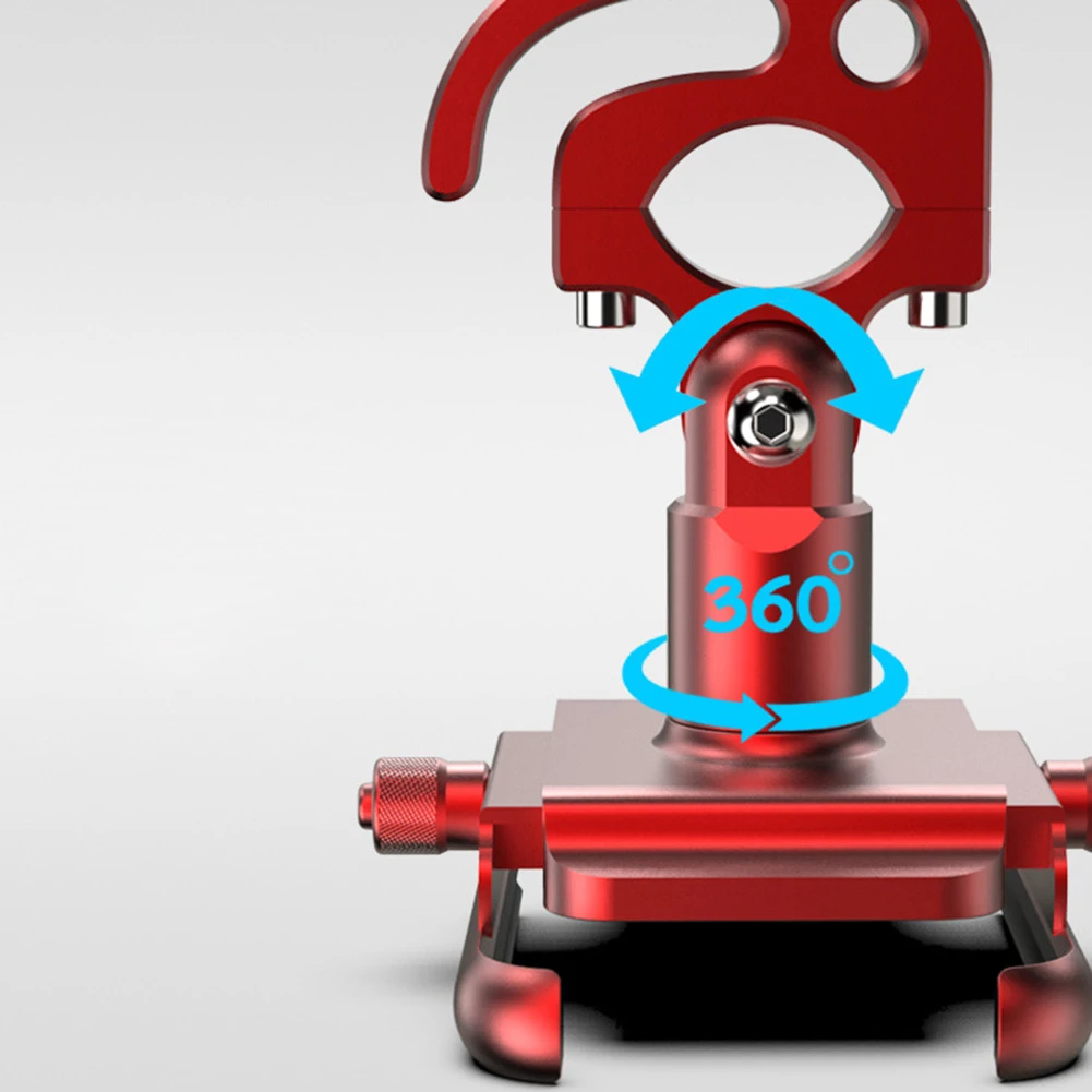 Велосипедный держатель для телефона велосипед cnc руль мотоцикла Поддержка Алюминий сплав 360 Вращение MTB дорожный Bikepacking велосипеды