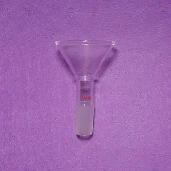 

75MM,24/40,Glass Powder Funnel,85ML,Brand New Chemistry Lab Glassware Funnel