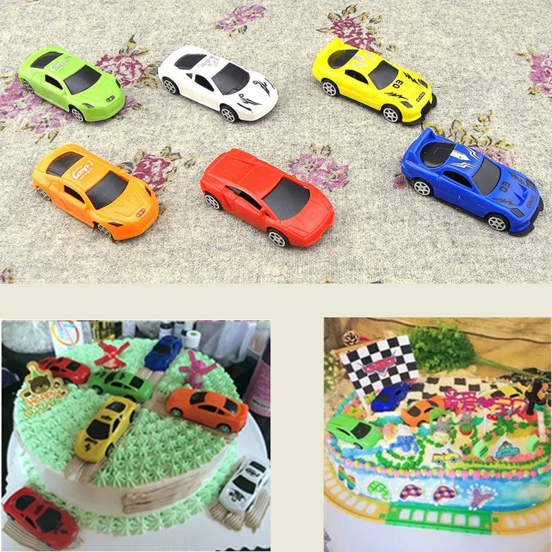 Creative Outils De Decoration De Gateau De Fete D Anniversaire Des Enfants Fournitures Sport Racing Voiture Fondant Gateau Decoration Jouet Pour Enfants Aliexpress