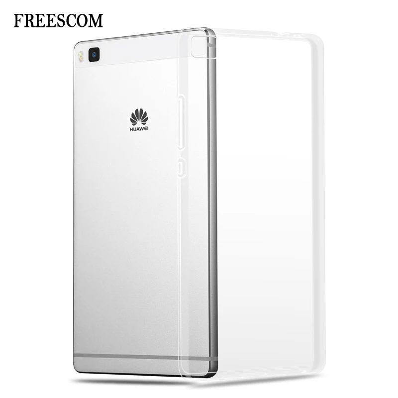 

Soft Silicone TPU Case for Honor 8 lite Shockproof Thin Transparent Protective Cover for Huawei P8 P8 mini 2017 Case for Girls