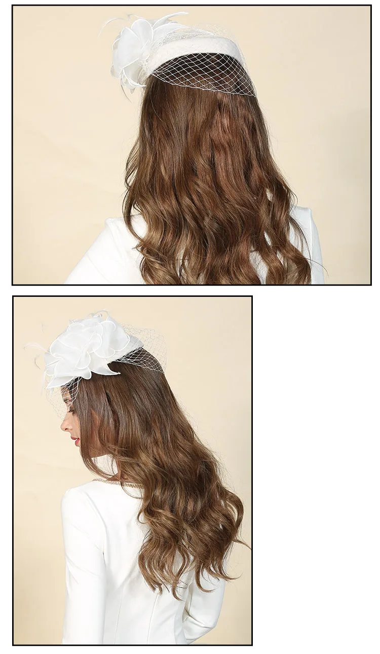 3_fascinator cocktail hat for women