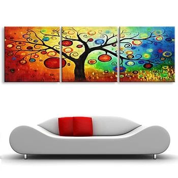 

Framed painting wall art canvas framed Art tree Home Decorative Art Picture Prints on Canvas framed wall art PL3-004