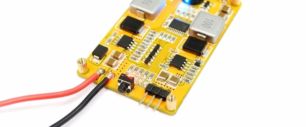 Модуль питания Matek U4A2P UBEC двухсторонний 4A 5 ~ 12 В со встроенным аккумулятором Aux для
