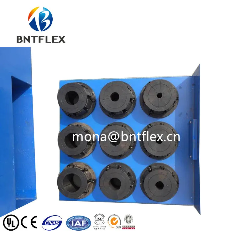 China Automatic 2 inch hydraulic press for rubber with 10 dies for free China Automatic 2 inch hydraulic press for rubber with 10 dies for free