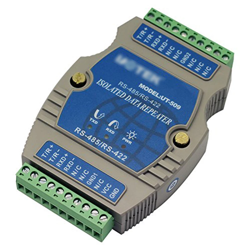 UT-509 внешний-питание RS-485/422 ретранслятор-рейку фотоэлектрический изоляции