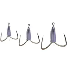 10 шт. три лопасти якоря рыболовные крючки без колючей курганки рыболовные крючки 1#-5# три лопасти якоря рыболовные крючки без колючки рыболовные крючки