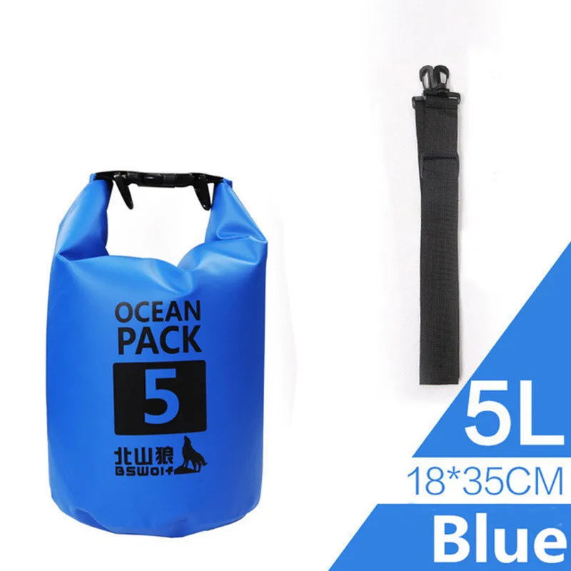 5L 10L Water Bag Waterproof Dry Bag Camping Dry Bag for Outdoor Travel Rafting Drifting Swimming Hiking Waterbag Travel Kits (2)